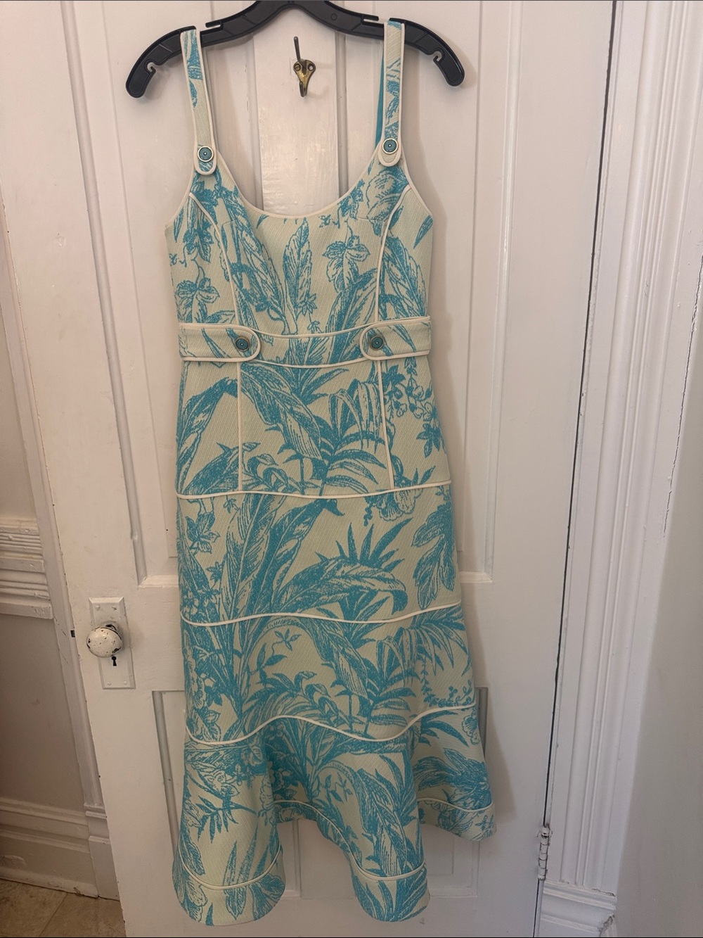 Alexis Kayleen print Dress. Size M, NWT, this season